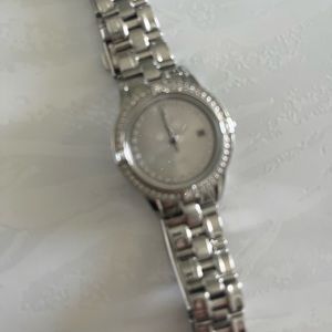Ladies citizens watch with rhinestones